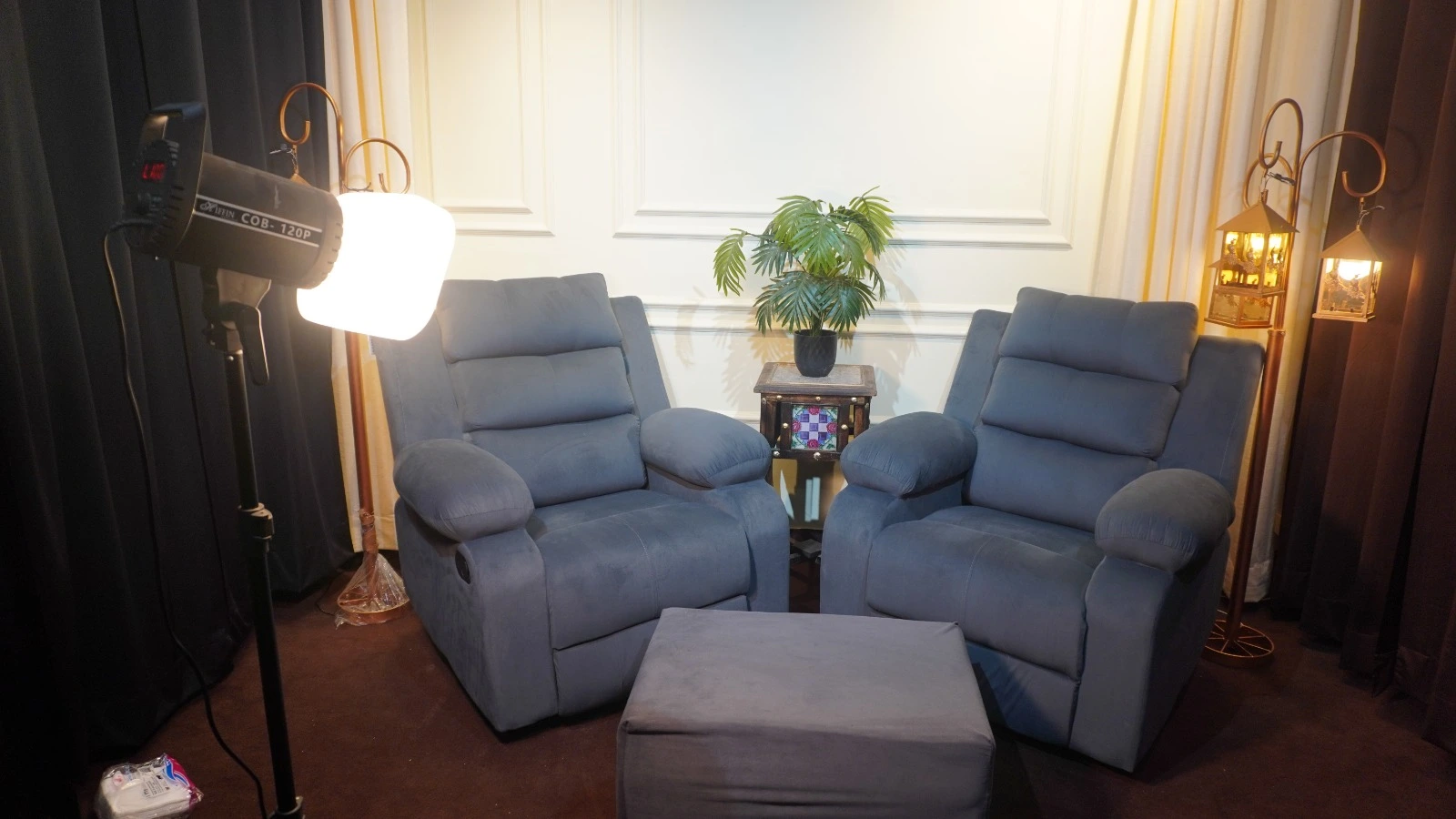 Comfortable lounge seating for guests