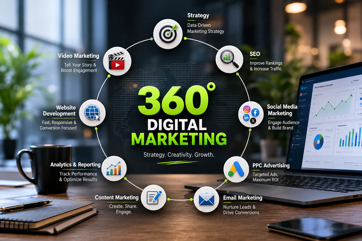 360 Degree Digital Marketing Strategy